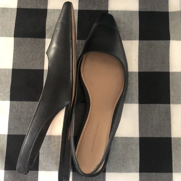 Banana Republic Black Flats - Picture 9 of 13